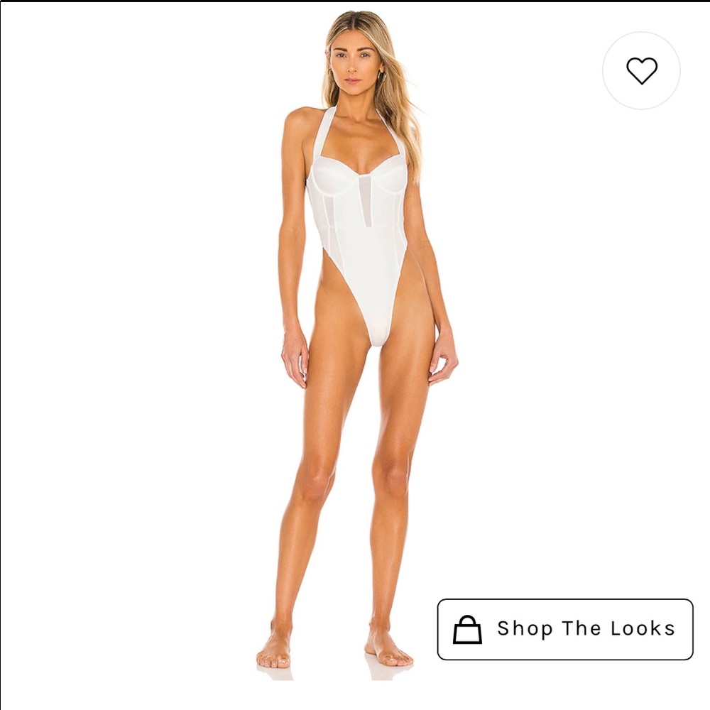 Revolve Michael Costello White One Piece